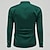 economico Camicie in raso da uomo-Per uomo Camicia Camicia in raso Camicia casual Camicia con Bottoni Semplice Matrimonio Vacanza Blu chiaro Nero Bianco Vino Manica Lunga Bavero Primavera &amp; Autunno Abbigliamento