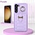 baratos Capa Samsung-telefone Capinha Para S23 S22 S21 FE S21 Ultra Plus A14 A34 A54 A53 A13 S20 Capa traseira Com Suporte com cordão com pulseira Retro TPU Couro PU