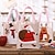 cheap Event &amp; Party Supplies-Christmas Gift Bags, Burlap 3D Embroidered Tote Bags for Kids, Candy Bags and Storage Pouches for Holiday Decorations