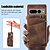economico Altre cover per cellulari-telefono Custodia Per Pixel 7 Pro Pixel 6 Pro Per retro Con supporto Cerniera con cordino Retrò TPU pelle sintetica