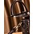 preiswerte Handtaschen und Tragetaschen-elegante Damenhandtasche aus Kunstleder mit roten Akzenten und Blattgold-Anhänger – Designer-inspirierte Umhängetasche mit verstellbarem Riemen
