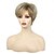 baratos peruca mais velha-perucas loiras curtas para mulheres peruca bob peruca natural reta parte lateral cabelo para festa diária cosplay