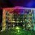 abordables Guirlandes lumineuses USB-Rideau lumineux LED flexible 3x3m, guirlande lumineuse 300 LED avec télécommande 13 touches alimentée par USB basse tension blanc chaud et RVB, sécurité pour la décoration de la chambre et du rideau de Noël