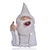 cheap Down to $30-Garden Gnome Polyresin Figures Decoration Cheeky Garden Gnomes Gnomes, Smoking Gnome Sculpture Funny Garden Gnomes Weatherproof