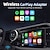 abordables adaptadores carplay-Adaptador CarPlay inalámbrico Ottocast con pantalla personalizable Adaptador CarPlay con cable a inalámbrico Adaptador CarPlay automático Plug &amp; Play