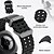 preiswerte Samsung-Uhrenarmbänder-4 Packung Uhrenarmband für Samsung Ultra ansehen Silikon Ersatz Gurt Verstellbar Ocean Armband Armband