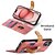 cheap iPhone Cases-Phone Case For iPhone 16 15 14 Pro Max Plus iPhone 13 12 11 Pro Max Mini Back Cover with Stand Holder Card Slot Shockproof Retro TPU PU Leather