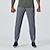 economico Pantaloni da Corsa &amp; Collant-Per uomo Pantaloni della tuta Pantaloni Running Pantaloni da pista A cordoncino Cinturino elastico Tasca con cerniera Pantalone / Sovrapantaloni Esterno Sportivo Al coperto Autunno Asciugatura rapida