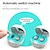 abordables Protections personnelles-Mini appareils auditifs portables TWS avec compartiment de chargement, appareils auditifs invisibles intra-auriculaires, longue endurance, charge magnétique, amplificateur de son assisté pour personne âgée