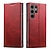 cheap Samsung Cases-Phone Case For S26 Ultra Plus S25 S24 S23 Ultra Plus S22 Plus  Ultra Back Cover with Stand Holder Magnetic Card Slot Retro PC PU Leather