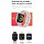 cheap Smart Wristbands-696 iW10 Smart Watch 1.85 inch Smart Band Fitness Bracelet Bluetooth Call Reminder Sleep Tracker Heart Rate Monitor Compatible with Android iOS Men Hands-Free Calls IP 67 44mm Watch Case