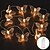 economico Striscie luci a batteria-luci a forma di farfalla, 1,5 m/3 m, 10/20 led lucine a batteria per interni natalizie&amp;amp;arredamento esterno