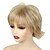 billiga äldre peruk-korta blonda peruker för kvinnor bob peruk naturlig rak peruk sidodel hår för daglig fest cosplay