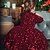 baratos Vestidos de Festa-Infantil Para Meninas Vestido de festa Côr Sólida Manga Longa Espetáculo Com Transparência Princesa Doce Com Transparência Longuette Vestido da bainha Vestido De Tule Verão Primavera Outono Crianças