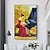 abordables Pinturas de personas-Pintura al óleo de música pintada a mano, retrato de violinista impresionista, pintura al óleo sobre lienzo, textura pintada a mano, pintura al óleo de bellas artes de música, retratos con espátula,
