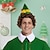 cheap Synthetic Trendy Wigs-Wig Curly Wig Men Cosplay Holiday Party Costumes Brown Full Wigs for Christmas One Size