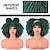 cheap Synthetic Trendy Wigs-Kinky Curly Wig with Bangs Full Machine Made Scalp Top Wig Afro Kinky Curly Synthetic Hair Cosplay Wig  Christmas Party Wigs