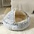 abordables Couvertures et plaids-Lit en peluche pour chat, lit apaisant pour chien et chat, lit rond lavable anti-anxiété, lit moelleux pour chien, coussin confortable pour petit chiot