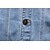 billige Jakker og frakker til herrer-Herre Jean jakke Denimjakker Fritid / hverdag Vindtett jakke Klassisk Stil Denim Vår &amp; Vinter Høst vinter Ensfarget / vanlig farge Fritid Knaphul Normal Svart Mørkeblå Lyseblå Jakker