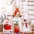 cheap Event &amp; Party Supplies-Christmas Gift Bags, Burlap 3D Embroidered Tote Bags for Kids, Candy Bags and Storage Pouches for Holiday Decorations