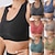 voordelige Sportbeha&#039;s en Tops-Dames BH-top Ondergoed / Onderkleding Goede top Comfortabel Ademend Schokbestendig Verwijderbare vulling Beugelloos Effen Sport Sportkleding Zwart Geel Yoga Fitness Informeel