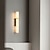 cheap Indoor Wall Lights-Natural Marble Wall Lamp LED Light Luxury Villa Bedside Lighting Copper Wall Light 110-240V 10W