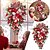 voordelige Tot $30-kerstkrans snoep bloem plant ondersteboven boom krans kerst ondersteboven boom slinger hangend kerst snoep strik hangend kerst deur hangend muurdecoratie