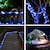 billige Soldrevet-7m-50leds/12m-100leds/22m-200leds jul udendørs solcelle rør lampe gårdhave balkon hegn trappe festlig atmosfære dekorativ lyssnor