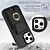 voordelige iPhone-hoesjes-telefoon hoesje Voor iPhone 16 Pro Max Plus iPhone 15 Pro Max Plus iPhone 14 13 12 11 Pro Max Plus Mini iPhone 14 Pro Max iPhone 13 12 11 Pro Max Achterkant met standaard Ringhouder Kaartsleuf Retro