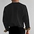 halpa Vintage paita-Miesten Leopardikuvio Button Up paita Pitkähihainen Business Casual Muoti rento Kausaliteetti Päivittäin Kevät Syksy Talvi Stand-kaula-aukko Musta Valkoinen Beesi