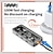 tanie Koncentratory USB-8/10 w 1 hub usb c 4k30hz stacja dokująca typu c do hdmi-kompatybilny rj45 ethernet pd100w dla komputera