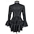 abordables Hauts-Rococo Victorienne Médiéval Blouse / Chemise Fille gothique Dame Dentelle A Volants Déguisement Femmes Royal Steampunk Halloween Carnaval Mascarade Tenue quotidienne Adulte Blouses
