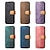 cheap iPhone Cases-Phone Case For iPhone 16 15 14 Pro Max Plus iPhone 13 12 11 Pro Max Mini Back Cover with Stand Holder Card Slot Shockproof Retro TPU PU Leather