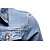 billige Jakker og frakker til herrer-Herre Jean jakke Denimjakker Fritid / hverdag Vindtett jakke Klassisk Stil Denim Vår &amp; Vinter Høst vinter Ensfarget / vanlig farge Fritid Knaphul Normal Svart Mørkeblå Lyseblå Jakker
