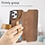 cheap iPhone Cases-Phone Case For iPhone 16 15 14 Pro Max Plus iPhone 13 12 11 Pro Max Mini Back Cover with Stand Holder Card Slot Shockproof Retro TPU PU Leather