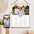 abordables carteles con perchas-Pósteres personalizados del calendario 2025 con colgadores, impresiones en lienzo y pósteres de arte de pared, póster personalizado