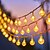 economico Striscie luci a batteria-luci di natale a forma di palla di cristallo, luci di fata a forma di bolla, 5 m, 50 LED, alimentate a batteria, ghirlande, luci per albero di natale, capodanno, festa, casa, giardino, balcone,