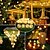 cheap Plug String Lights-12m/20m/30m String Lights, LED Ball Fairy String 100-800 LEDs EL 5mm with 13-Keys Remote - Warm White/Cold White/Multicolor for Holiday &amp; Christmas Patio Decorations