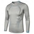 cheap Running Tee &amp; Tank Tops-Men&#039;s Compression Shirt Athletic Shirt Gym Shirt Fitness Shirt Padded Compression Shirt Long Sleeve Tee Tshirt Casual Athleisure Color Block Quick Dry Soft Breathable Gym Workout Walking Jogging