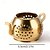 voordelige Koffie accessoires-theepotvormige roestvrijstalen losse thee-infuserzeef - herbruikbare thee-infusers voor kruidenthee, theeservies en accessoires voor theeceremonies