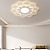 billiga Dimbara taklampor-50 cm Bimbar Takbelysning Metall Akryl Målade ytor Modern Nordisk stil 110-120V 220-240V