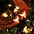 cheap Solar String Lights-3M Solar Powered Bee String Lights, 20 LEDs Waterproof Outdoor Lights with Mounting Bracket  for Christmas, Patio, Yard, Warm White, White Multicolor, Blue