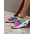 preiswerte Damen-Sneaker-Bunte Slip-On-Sneakers mit Strasssteinen für Damen – leichte Schuhe mit Luftpolstersohle für einen lässigen und sportlichen Style