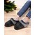 ieftine Flip-Flops de Damă-papuci de damă în carouri căptușiți cu lână - pantofi de casă roșii și negri, în carouri de bivol, cu guler de blană artificială pentru confortul iernii