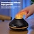 billige Luftfugtere og affugtere-mini diffuser med flamme luft aromaterapi æterisk olie usb personligt skrivebord super stille cool mist luftfugter med automatisk sluk
