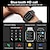 economico Braccialetti intelligenti-696 HK26 Orologio intelligente 2.04 pollice Intelligente Bracciale Bluetooth Pedometro Avviso di chiamata Monitoraggio del sonno Compatibile con Android iOS Da donna Chiamate in vivavoce Promemoria