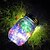 abordables Lumières de cordes solaires-1pc lanterne solaire guirlande lumineuse ornement de jardin lumières extérieures suspendues en verre bocal Mason lumières pour arbre table cour jardin patio pelouse décor