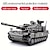 cheap Building Toys-898pcs City SWAT Police Rotating Crawler Tank Model - Authentic Building Blocks with 4 Soldier Figures Weapon Accessories and Stacking Bricks for Creative Play Ideal Christmas Halloween and Birth