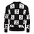 abordables Pull col rond-Homme Pull Pull en tricot A côtes Tricoter Normal Tricoté Plaid Col Ras du Cou Mode basique Noël Usage quotidien Vêtement Tenue Automne hiver Noir Rouge S M L