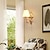 billige Indendørsvæglamper-mat traditionel / klassisk nordisk stil væglamper væg sconces stue butikker / caféer jernvæglampe 220-240v
